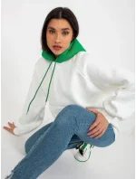 Mikina EM BL 696.68 bílá zelená