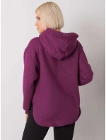 Mikina RV BL 7451.23 tmavě fialová