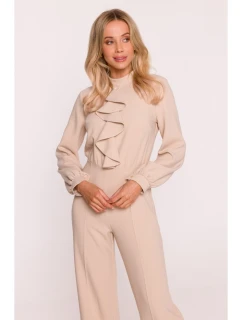 Dámský overal model 22025193 béžový - STYLOVE