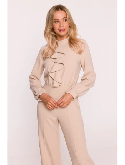 Dámský overal model 22025193 béžový - STYLOVE