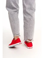 Dámské Klasické Nízké Tenisky Big Star DD274339 Červené Dámské Klasické Nízké Tenisky Big Star DD274339 Červené