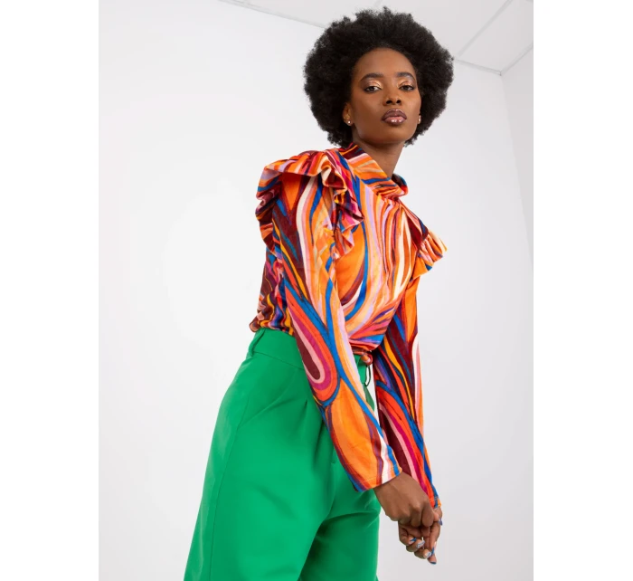 Halenka DHJ BZ 6533C.90 oranžová Halenka DHJ BZ 6533C.90 oranžová