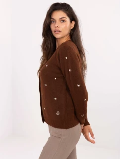 Sweter PM SW model 21300801 brązowy - FPrice