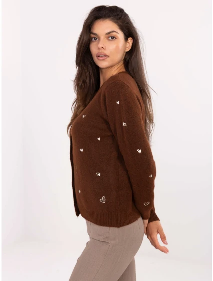 Sweter PM SW model 21300801 brązowy - FPrice