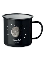Personalizovaný retro plecháček s měsíční fází Personalizovaný retro plecháček s měsíční fází