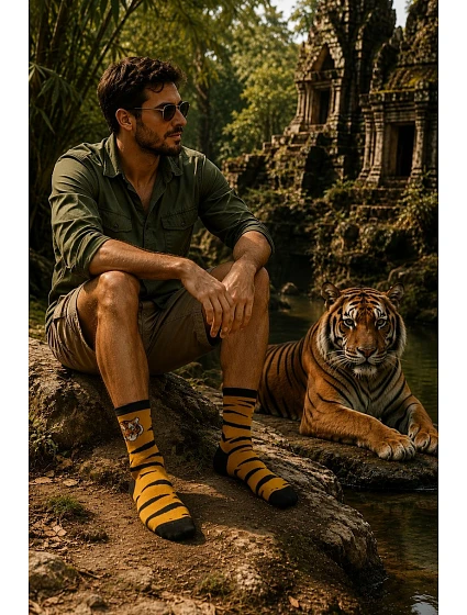 Pánské 3/4 ponožky Tigers 1153.054