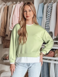 Dámská oversize mikina LUZZIO mint FashionStreet BY1381