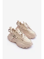 Sportovní Boty Sneakersy GOE MM2N4015 Bežové