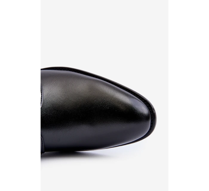 Mužská elegantní polobotky černé Jenavee