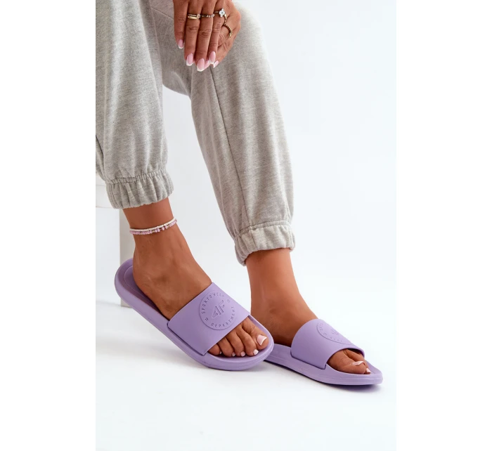 Dámské žabky 4FMM00FFLIF045-52S fialové