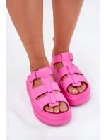 Dámské Sandály Na Platformě Fuchsie Nitavelia Dámské Sandály Na Platformě Fuchsie Nitavelia