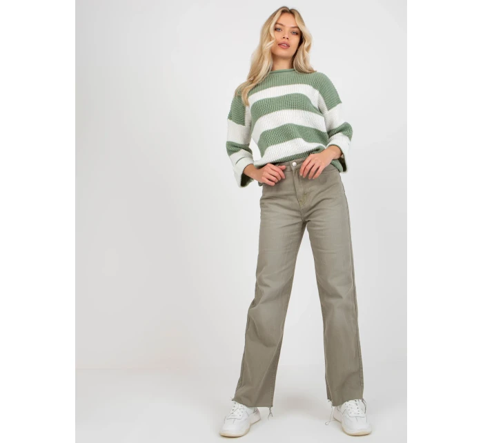 Kalhoty D70037M62291A1 khaki