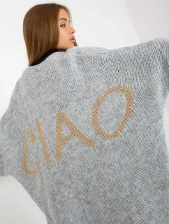 Svetr TW SW BI model 17679476 šedá - FPrice