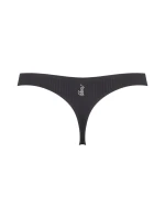 Dámské tanga ZERO Feel Pure String - BLACK - černé 0004 - SLOGGI