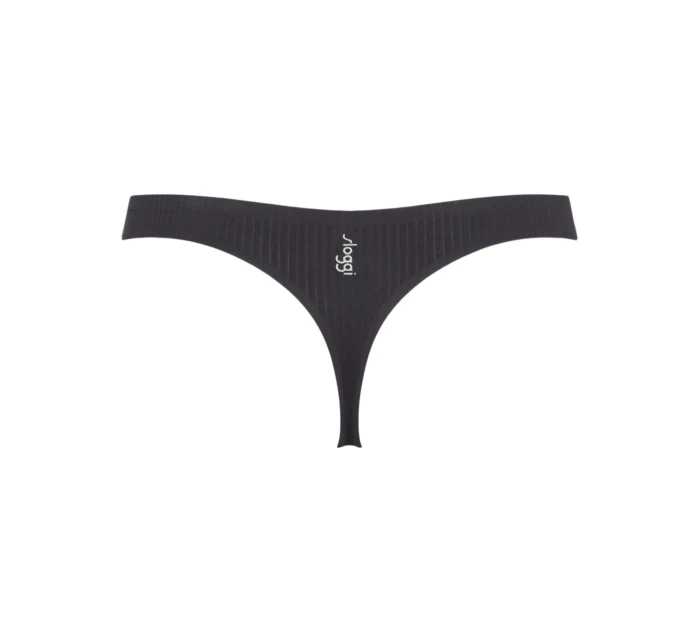 Dámské tanga ZERO Feel Pure String - BLACK - černé 0004 - SLOGGI