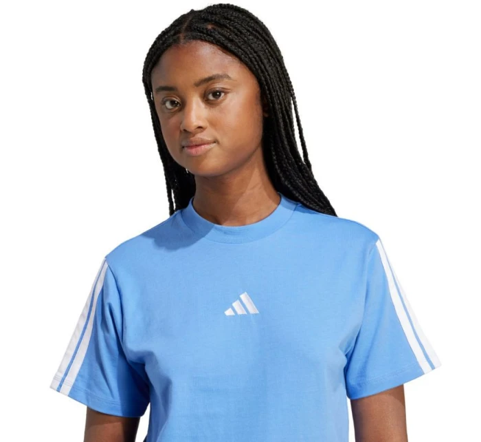 Tričko adidas Essentials 3-Stripes Cotton W JV7361