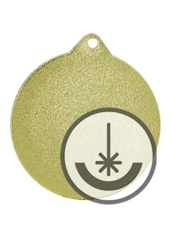 Medal grawerowany laserem- RMI