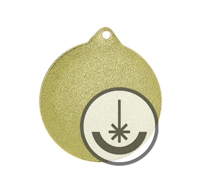 Laserem gravírovaná medaile - RMI