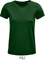 SOL'S Crusader Women Dámské tričko z bio bavlny 25.3581 bottle green