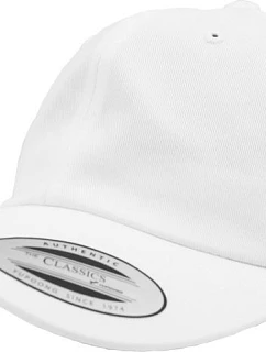Flexfit 6245CM 6 panelová bavlněná keprová kšiltovka 55.6245 white