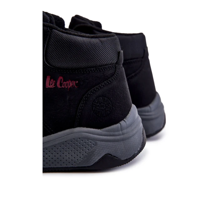 Pánské teplé trekové boty model 21603469 Černe - Lee Cooper