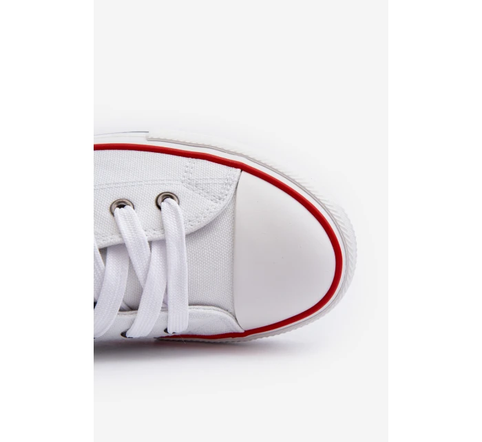 Pánské tenisky Big Star NN174301 HI-POLY SYSTEM Bílé Pánské tenisky Big Star NN174301 HI-POLY SYSTEM Bílé