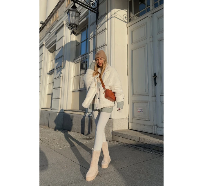 Vysoké Sněhule Na Platformě Big Star model 21679168 Světle Béžové - Big Star Shoes