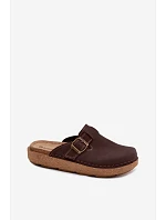 Dámské s přezkou  Čokoládové model 22200728 - Inblu
