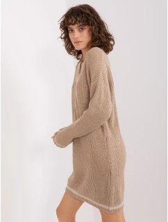 Sukienka BA SK ciemny bezowy model 19014873 - FPrice