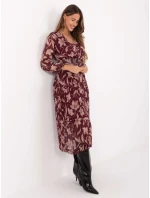Šaty IT SK 11389 1.28P bordó Šaty IT SK 11389 1.28P bordó