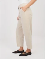 Kalhoty IT SP FL8916.80 světle béžové