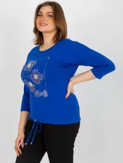 Dámská halenka RV BZ 8457.47P tmavě modrá - FPrice