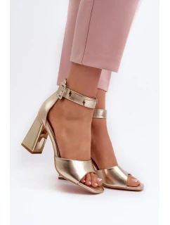 Sandály na podpatku  model 197090 Step in style