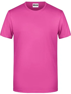 Daiber 8008 Pánské tričko z bio bavlny 02.8008 pink