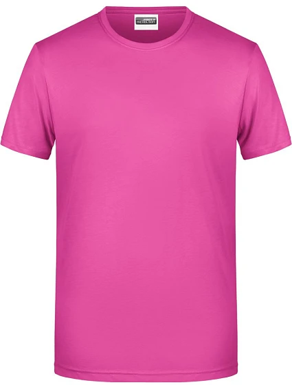 Daiber 8008 Pánské tričko z bio bavlny 02.8008 pink Daiber 8008 Pánské tričko z bio bavlny 02.8008 pink