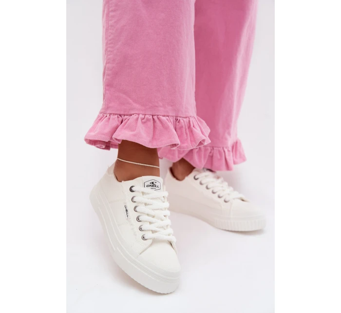 Dámské tenisky na platformě O`NEILL SPINNA C WOMEN LOW 90261009.02A Bílé