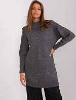 BA SW 8013 jumper.14P tmavě šedá