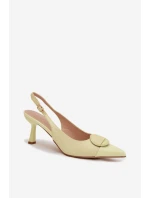 Sandály na podpatku  model 225218 Step in style