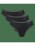 sloggi GO Crush High leg C3P - BLACK - SLOGGI BLACK - SLOGGI sloggi GO Crush High leg C3P - BLACK - SLOGGI BLACK - SLOGGI