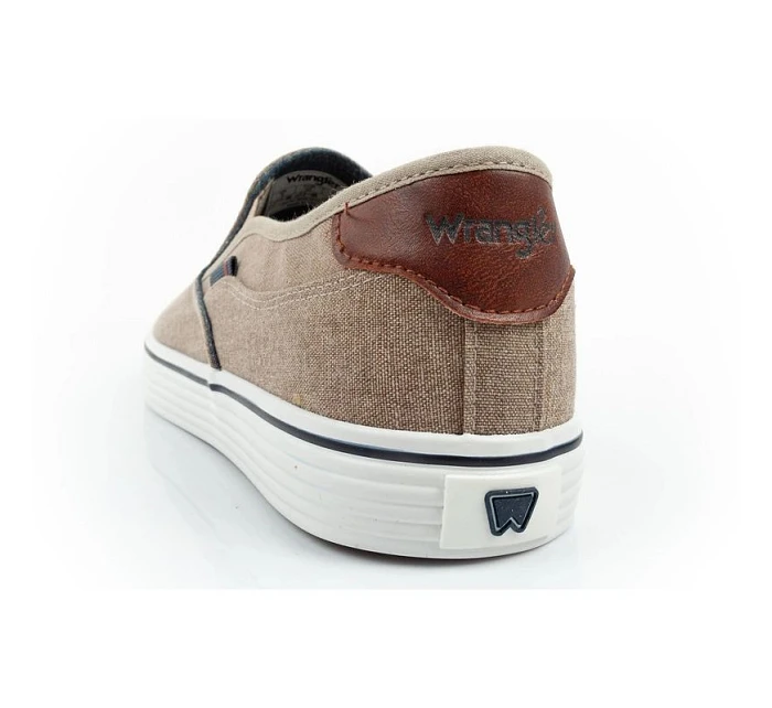 Pánská sportovní obuv SlipOn brown comfortable model 22060561 - Wrangler Pánská sportovní obuv SlipOn brown comfortable model 22060561 - Wrangler