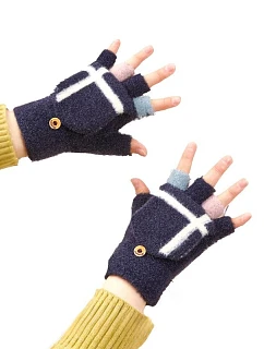 Dámské/dětské zimní rukavice - černé