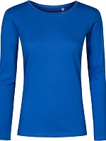 Promodoro 1565 Dámské tričko s dlouhým rukávem - X.O 40.1565 azure blue