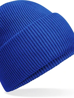 Beechfield B 385R Pletená čepice s manžetou "Recycled" 53.385R bright royal