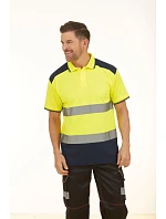 220 HiVis Piqué Polo hi vis model 22501613 - Yoko