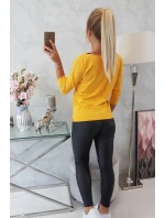 Halenka ležérní hořčicová Halenka ležérní hořčicová