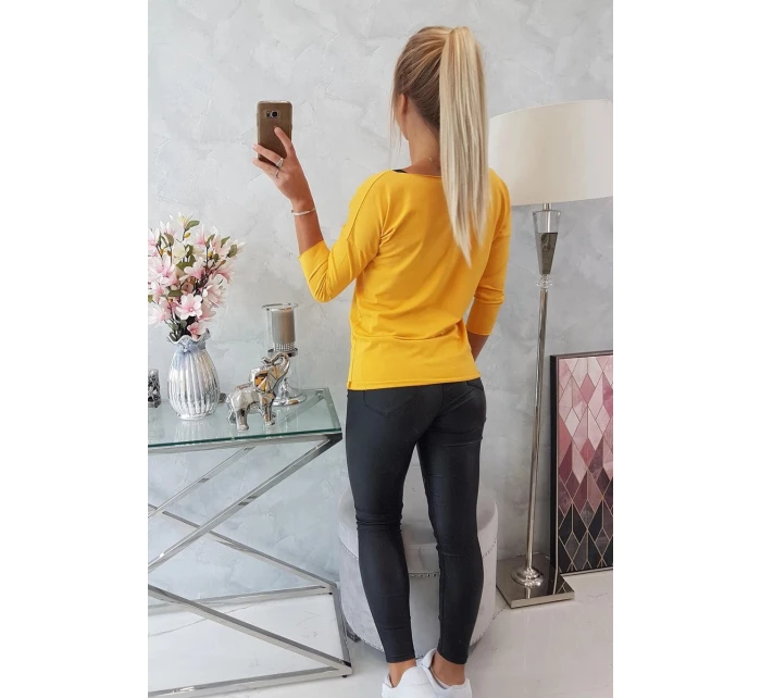 Halenka ležérní hořčicová Halenka ležérní hořčicová