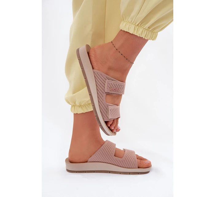 Dámské pantofle Růžové model 22094881 - Inblu Dámské pantofle Růžové model 22094881 - Inblu