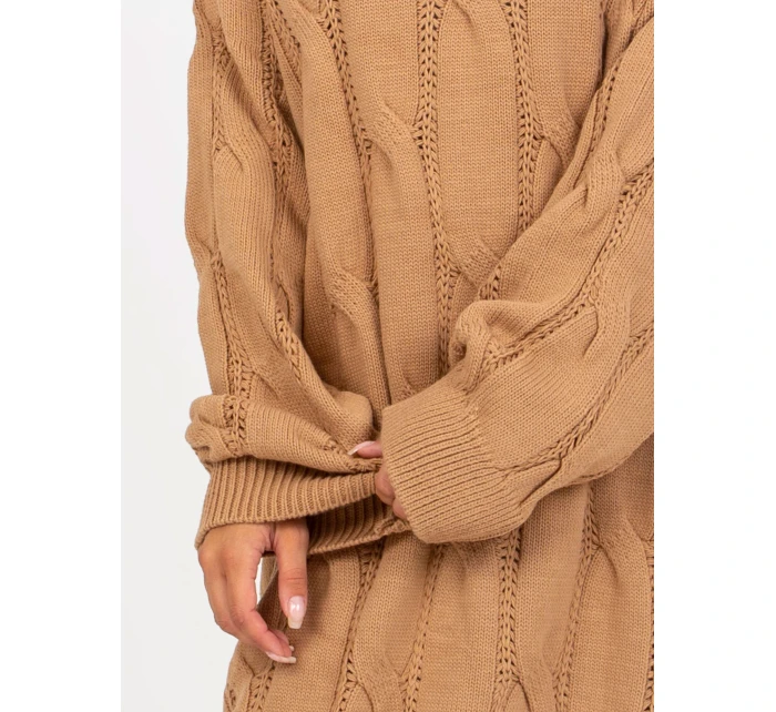 Dámský svetr LC SW 0297 velbloud