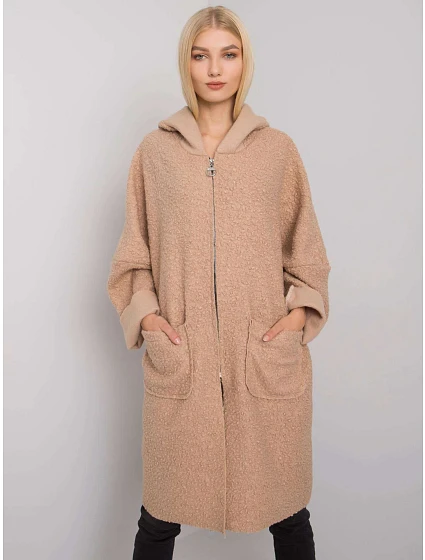 Kabát TW CZ BI model 20595557 béžový - FPrice Kabát TW CZ BI model 20595557 béžový - FPrice