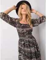 Sukienka TW SK BI model 21192722 czarno beżowy - FPrice